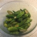 エイビーズ's cooksnap of when they made オクラのナムル.
