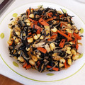 クックJEGWNR☆'s cooksnap of when they made 作り置き ひじきと大豆の煮物.