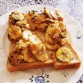 ♡sayulily♡'s cooksnap of when they made ごま塩きな粉　バナナトースト.