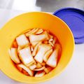 ターぽん's cooksnap of when they made らっきょ風☆簡単！たまねぎ甘酢漬け.