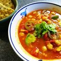 hawaiisunny's cooksnap of when they made アボカドとひよこ豆のトマトスープ.