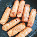 ♡46猫JC♡'s cooksnap of when they made 厚揚げの肉巻き照り焼き.