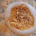 クックBULQX6☆'s cooksnap of when they made お店の味　ツナと松の実のパスタ.