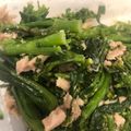 bpt0217's cooksnap of when they made 電子レンジでコマツナのツナマヨ.