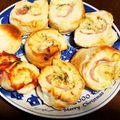 すみま～る's cooksnap of when they made パン屋さんみたいなハムチーズパン.