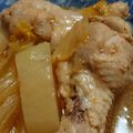 yumeko2015's cooksnap of when they made ピリっ！手羽先と大根のキムチ煮.