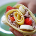 maruko1975's cooksnap of when they made クレープの巻き方.
