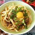 あわ雪りんご's cooksnap of when they made これぞイケメン　温玉のっけプルコギうどん.