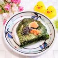 ももちゃんのれしぴ's cooksnap of when they made 贅沢ジャンボおむすび.