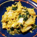 おちゃむ夫人's cooksnap of when they made 野菜でヘルシーおかず♪♬白菜の卵とじ.
