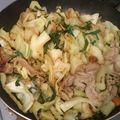 イルカ凡's cooksnap of when they made 豚肉とニラとキャベツの中華炒め.