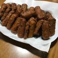 ココとも's cooksnap of when they made ピリ辛おつまみ【ごぼうの唐揚げ】※牛蒡.