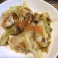 クック6C7BV4☆'s cooksnap of when they made 春キャベツと胸肉でマヨポンソテー.