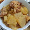 るこたん♪'s cooksnap of when they made 簡単！大根と鶏肉の煮付け.