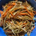 キン消し伝道師's cooksnap of when they made ちくわ入りきんぴらごぼう.