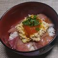 s0828's cooksnap of when they made ブリ漬け納豆丼.