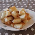 とろままちゃん's cooksnap of when they made パンの耳で作るカリカリラスク♪.