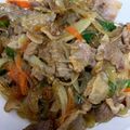 DHA's cooksnap of when they made 焼肉のたれで簡単チャプチェ.