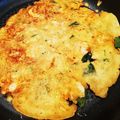 玉葱娘's cooksnap of when they made キムチと豚肉のチヂミ.