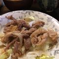 クックLFH8T9☆'s cooksnap of when they made 熱冷？豚焼きしゃぶとキュウリのサラダ.