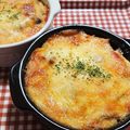 ♡arisa♡'s cooksnap of when they made ☆焼鮭リメイク♪牛乳でマカロニグラタン☆.