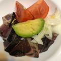 hkkn's cooksnap of when they made アボカト♪トマトかつをのたたき♪サラダ.