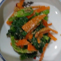 クックかわまい's cooksnap of when they made 小松菜と人参のゴマ和え.