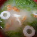 あじぽんぬ☆'s cooksnap of when they made ＊あおさとちくわの味噌汁＊.