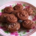 sweet_rose's cooksnap of when they made 初心者向け＊チョコの絞り出しクッキー.