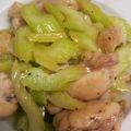 Macaw's cooksnap of when they made 鶏肉とセロリのレモン塩炒め.