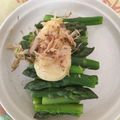 kokoli's cooksnap of when they made アスパラの味噌マヨネーズかけ.