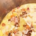 yokon☆'s cooksnap of when they made レンズ豆のミルクスープ.