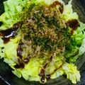 meechan_y's cooksnap of when they made まるでお好み焼き！レンチン無限キャベツ.
