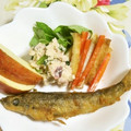 mmameco's cooksnap of when they made 蒲鉾と焼きパプリカの柚子胡椒和え.
