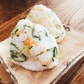 ちゃちゃまる26's cooksnap of when they made なめ茸＆小ネギ＆しらすのおにぎり.