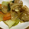 yu-kunmama's cooksnap of when they made 爽やか☆チンゲン菜と鶏のマヨポン炒め.