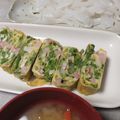 よちりん's cooksnap of when they made 春＊すっごく美味しい【菜の花の玉子焼き】.