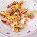 ☆ママー⭐'s cooksnap of when they made 油いらず！キャベツのベーコン卵炒め.