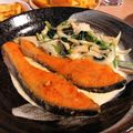 こんぶととろ's cooksnap of when they made 簡単に【鮭のムニエル（キノコクリーム）】.