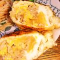 みほほえ's cooksnap of when they made 豚丼リメイク☆豚丼卵きんちゃく！お弁当に.