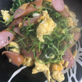 やーしー's cooksnap of when they made 豆苗と卵のウェイパー炒め.