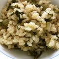 pnkdiamond's cooksnap of when they made 大根の葉で炊き込みご飯☆.