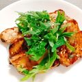 むにゅむにゅさん's cooksnap of when they made 焼き豆腐のねぎバルサミコソース♪.