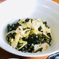 クックJ3IHQO☆'s cooksnap of when they made 白菜・生ワカメのナムル♪シャキシャキ♪.