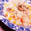 ぱたとま's cooksnap of when they made ランチ救済！あっという間のチーズリゾット.