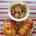 pitachan1's cooksnap of when they made トマトのそうめん離乳食.