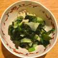 ボブナナ's cooksnap of when they made 時短料理！！長ねぎとわかめの酢味噌和え.