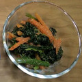 みぃくんのママ's cooksnap of when they made めんつゆdeほうれん草と人参の胡麻和え.