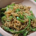 km60's cooksnap of when they made 簡単！糸こんにゃくとピーマンのきんぴら.