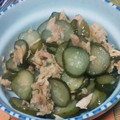 スマイル☆K's cooksnap of when they made きゅうりとシーチキンの炒め物.